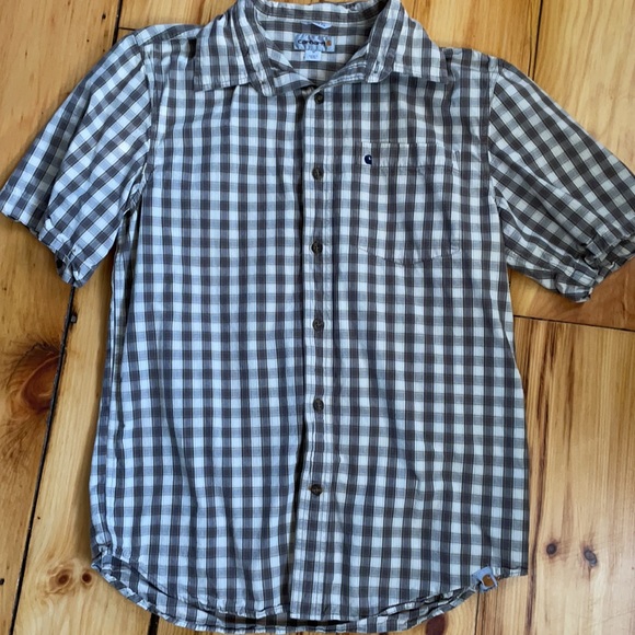 Men’s Carhartt Short Sleeve Flannel Button Down - Picture 4 of 4